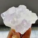 Natural Purple Phantom Fluorite comes from Zhejiang,China 90*70*40MM - image 1