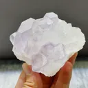 Natural Purple Phantom Fluorite comes from Zhejiang,China 90*70*40MM - image 2