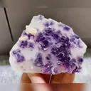 Natural Purple Phantom Fluorite from Fujian,China 80*65*30MM - image 3