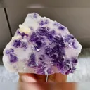Natural Purple Phantom Fluorite from Fujian,China 80*65*30MM - image 1