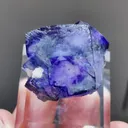 Natural Purple Phantom Fluorite from Yaogangxian,Hunan 25*25*20MM - image 4