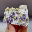 Natural Purple Phantom Fluorite from Yindu,Inner Mongolia 60*55*20MM - image 2