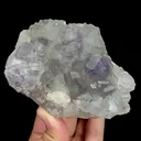 Natural Purple Phantom Fluorite, Mineral Specimen: Fujian,China (100*80*45MM) - image 1