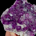 Natural Purple Phantom Fluorite, Mineral Specimen: Inner Mongolia,China (115*95*35MM) - image 3