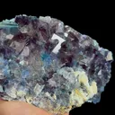 Natural Purple Phantom Fluorite, Mineral Specimen: Inner Mongolia,China (220*130*60MM) - image 3