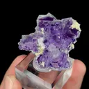 Natural Purple Phantom Fluorite, Mineral Specimen: Inner Mongolia,China (40*20*20MM) - image 3