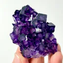 Natural Purple Phantom Fluorite, Mineral Specimen: Inner Mongolia,China (55*40*30MM) - image 2