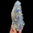 Natural Purple Phantom Fluorite, Mineral Specimen: Inner Mongolia,China (70*170*60MM) - image 1