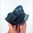 Natural Purple Phantom Fluorite, Mineral Specimen: Inner Mongolia,China (75*60*30MM) - image 3