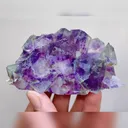 Natural Purple Phantom Fluorite, Mineral Specimen: Inner Mongolia,China (90*50*30MM) - image 2
