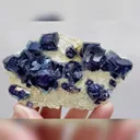 Natural Purple Phantom Fluorite, Mineral Specimen: Inner Mongolia,China (90*55*25MM) - image 2