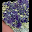 Natural Purple Phantom Fluorite, Mineral Specimen: Yindu,Inner Mongolia (10*150*35MM) - image 4