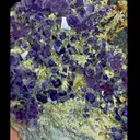 Natural Purple Phantom Fluorite, Mineral Specimen: Yindu,Inner Mongolia (10*150*35MM) - image 3