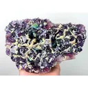 Natural Purple Phantom Fluorite, Mineral Specimen: Yindu,Inner Mongolia (190*130*50MM) - image 4