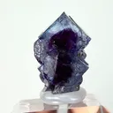 Natural Purple Phantom Fluorite, Mineral Specimen: Yindu,Inner Mongolia (20*20*30MM) - image 2
