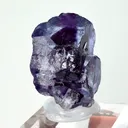 Natural Purple Phantom Fluorite, Mineral Specimen: Yindu,Inner Mongolia (20*20*30MM) - image 3