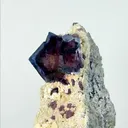 Natural Purple Phantom Fluorite, Mineral Specimen: Yindu,Inner Mongolia (35*100*50MM) - image 3
