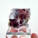 Natural Purple Phantom Fluorite, Mineral Specimen: Yindu,Inner Mongolia (35*25*30MM) - image 4
