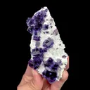 Natural Purple Phantom Fluorite, Mineral Specimen: Yindu,Inner Mongolia (55*105*55MM) - image 5