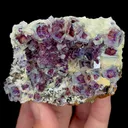 Natural Purple Phantom Fluorite, ,Mineral Specimen: Yindu,Inner Mongolia (70*55*30MM) - image 2