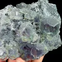 Natural Purple Phantom Fluorite, Mineral Specimen:Fujian,China (110*70*70MM) - image 5