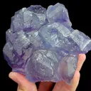 Natural Purple Phantom Fluorite, Mineral Specimen:Fujian,China (110*80*50MM) - image 3