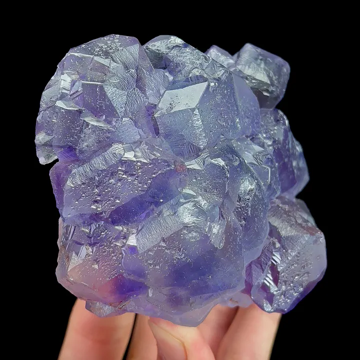 Natural Purple Phantom Fluorite, Mineral Specimen:Fujian,China (110*80*50MM) - image 2