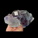 Natural Purple Phantom Fluorite, Mineral Specimen:Fujian,China (120*60*55MM) - image 3