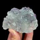 Natural Purple Phantom Fluorite, Mineral Specimen:Fujian,China (80*55*45MM) - image 5
