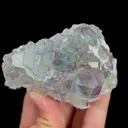 Natural Purple Phantom Fluorite, Mineral Specimen:Fujian,China (80*55*45MM) - image 4