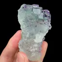 Natural Purple Phantom Fluorite, Mineral Specimen:Fujian,China (80*55*45MM) - image 2
