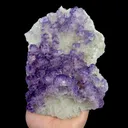 Natural Purple Phantom Fluorite, Mineral Specimen:Henan (125*160*60MM) - image 1