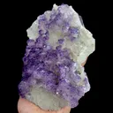 Natural Purple Phantom Fluorite, Mineral Specimen:Henan (125*160*60MM) - image 2