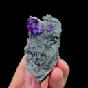 Natural Purple Phantom Fluorite Mineral Specimen,High Quality Specimen,FUJIAN,CHINA(59*42*27mm) - image 3
