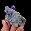 Natural Purple Phantom Fluorite Mineral Specimen,High Quality Specimen,FUJIAN,CHINA(59*42*27mm) - image 2
