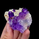 Natural Purple Phantom Fluorite Mineral Specimen,High Quality Specimen,NORTHWEST CHINA(60*50*30mm) - image 2
