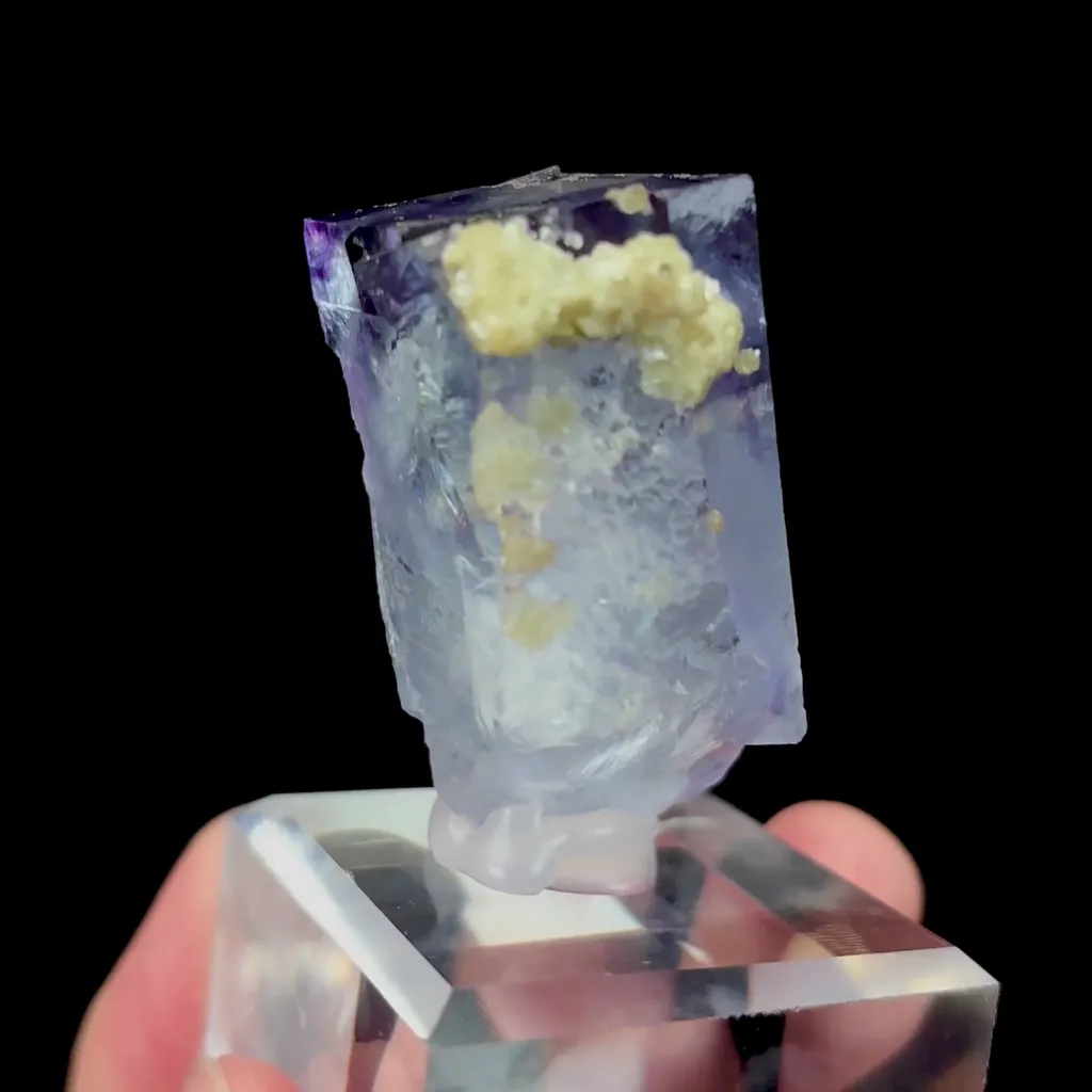 Natural Purple Phantom Fluorite Mineral Specimen,High Quality Specimen,YAO GANG XIAN,HUNAN,CHINA(38*27*50mm) - image 3