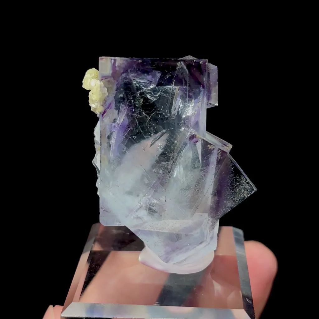 Natural Purple Phantom Fluorite Mineral Specimen,High Quality Specimen,YAO GANG XIAN,HUNAN,CHINA(38*27*50mm) - image 4