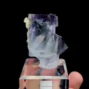 Natural Purple Phantom Fluorite Mineral Specimen,High Quality Specimen,YAO GANG XIAN,HUNAN,CHINA(38*27*50mm) - image 1