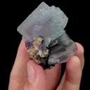 Natural Purple Phantom Fluorite Mineral Specimen,High Quality Specimen,YAO GANG XIAN,HUNAN,CHINA(40*40*40mm) - image 3