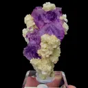Natural Purple Phantom Fluorite Mineral Specimen,High Quality Specimen,YAO GANG XIAN,HUNAN,CHINA(41*27*70mm) - image 1