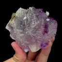 Natural Purple Phantom Fluorite Mineral Specimen,High Quality Specimen,YaoGangXian,HuNan,CHINA(82*73*49mm) - image 4