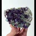 Natural Purple Phantom Fluorite Mineral Specimen,High Quality Specimen,YINDU,INNER MONGOLIA,CHINA(112*81*26mm) - image 4