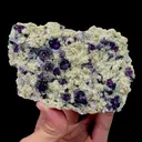 Natural Purple Phantom Fluorite Mineral Specimen,High Quality Specimen,YINDU,INNER MONGOLIA,CHINA(115*79*27mm) - image 1