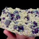 Natural Purple Phantom Fluorite Mineral Specimen,High Quality Specimen,YINDU,INNER MONGOLIA,CHINA(115*79*27mm) - image 3