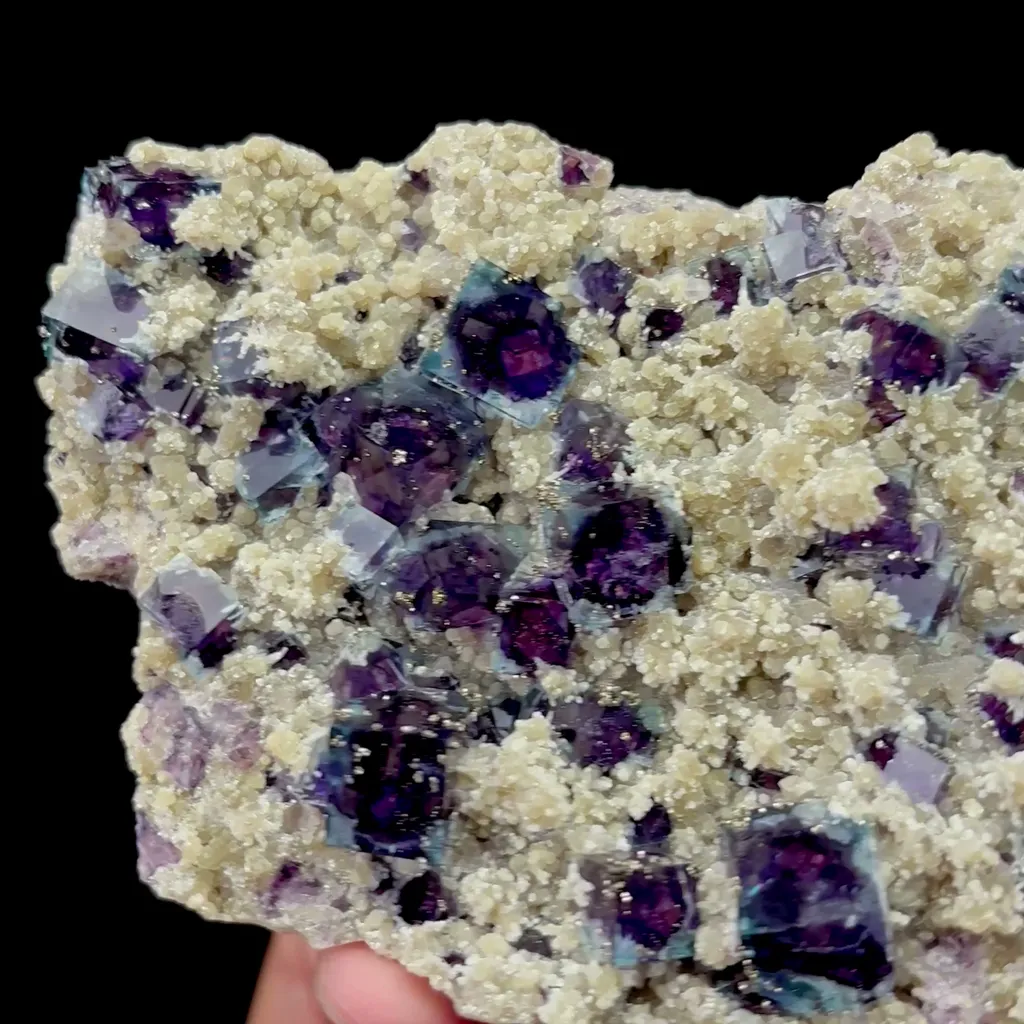 Natural Purple Phantom Fluorite Mineral Specimen,High Quality Specimen,YINDU,INNER MONGOLIA,CHINA(115*79*27mm) - image 2