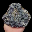 Natural Purple Phantom Fluorite Mineral Specimen,High Quality Specimen,YINDU,INNER MONGOLIA,CHINA(128*110*40mm) - image 1