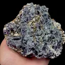Natural Purple Phantom Fluorite Mineral Specimen,High Quality Specimen,YINDU,INNER MONGOLIA,CHINA(128*110*40mm) - image 2