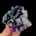 Natural Purple Phantom Fluorite Mineral Specimen,High Quality Specimen,YINDU,INNER MONGOLIA,CHINA(142*95*32mm) - image 2