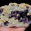 Natural Purple Phantom Fluorite Mineral Specimen,High Quality Specimen,YINDU,INNER MONGOLIA,CHINA(230*110*65mm) - image 1